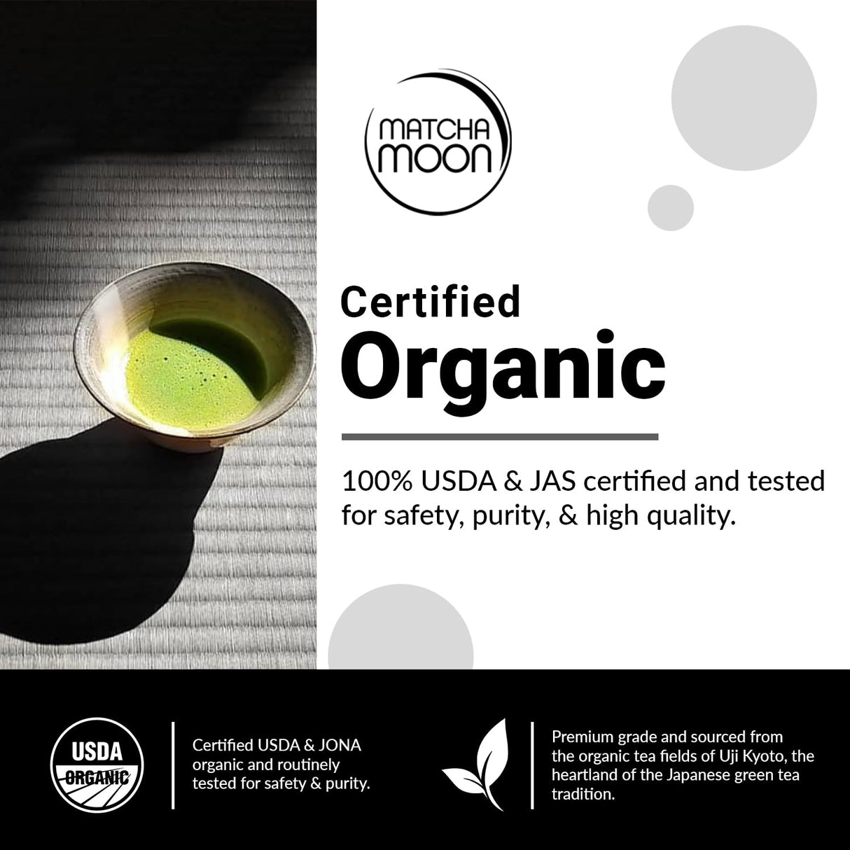 Matcha Moon Pure Zen - Matcha Orgánico Ceremonial 30g Tin