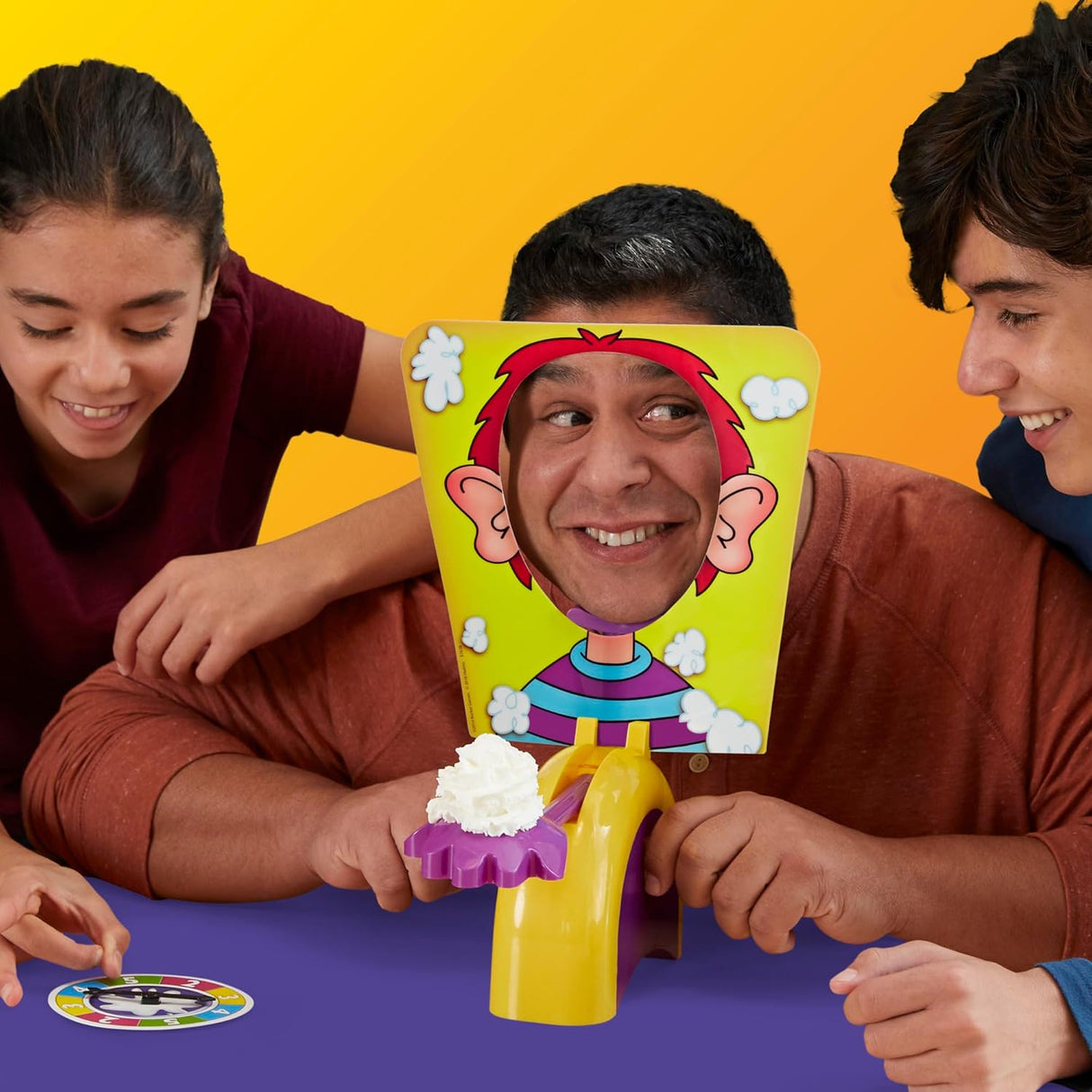 Juego de Mesa Pie Face | Hasbro Gaming | Crema Batida para Niños