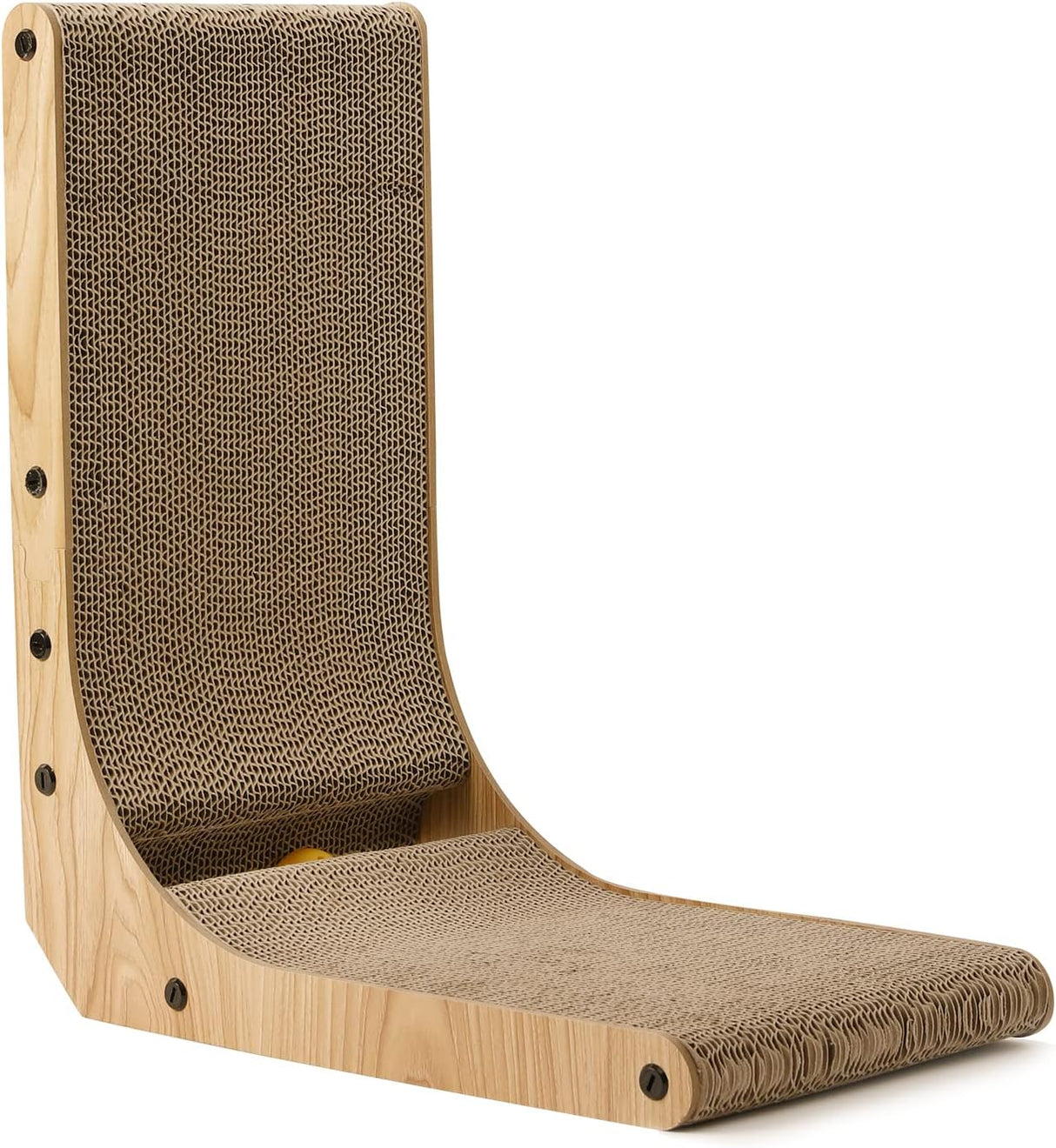 Rascador para gatos almohadilla en forma de L