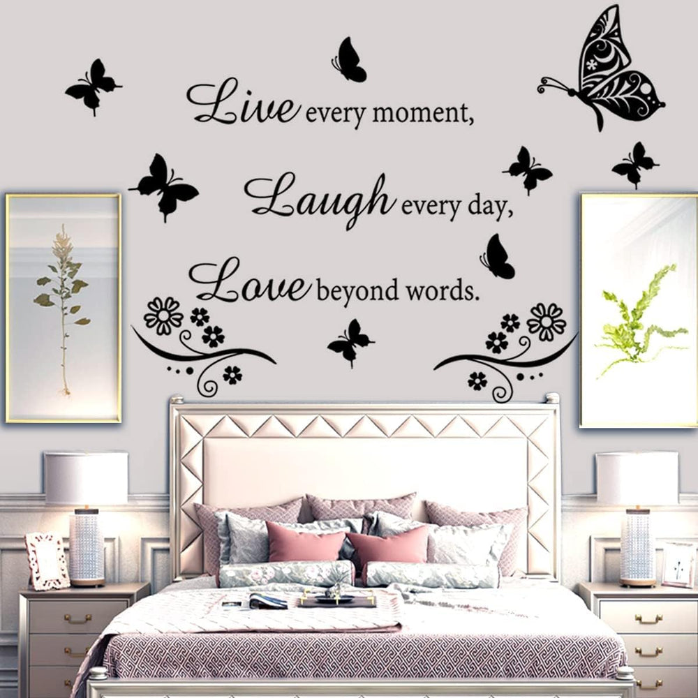 Vinilo Decorativo Frase Motivacional para el Hogar - Modelo 2023