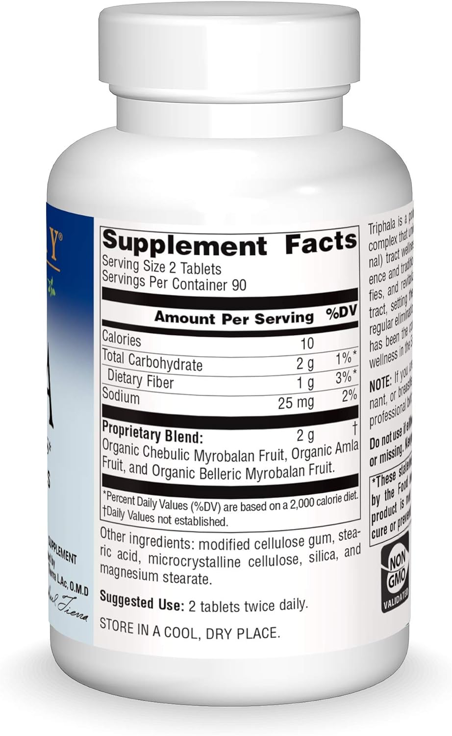 SuplementoTriphala Limpiador Interno 1000mg para el bienesta