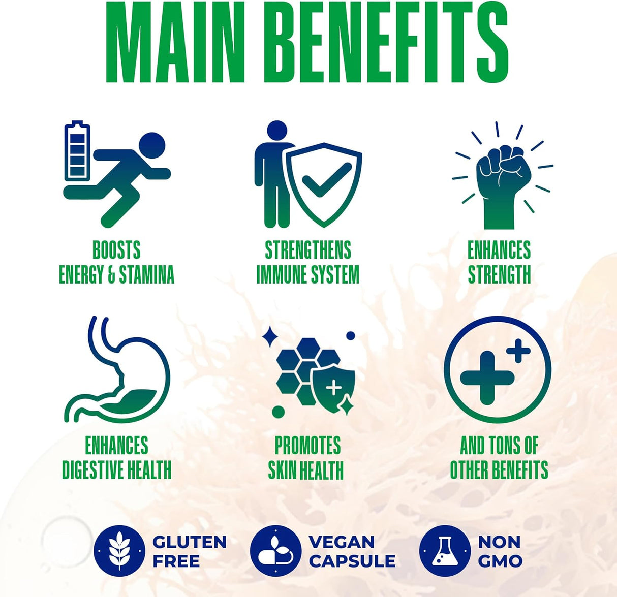 Suplemento Avanzado de Carragenina y Semillas Negras con Ashwagandha