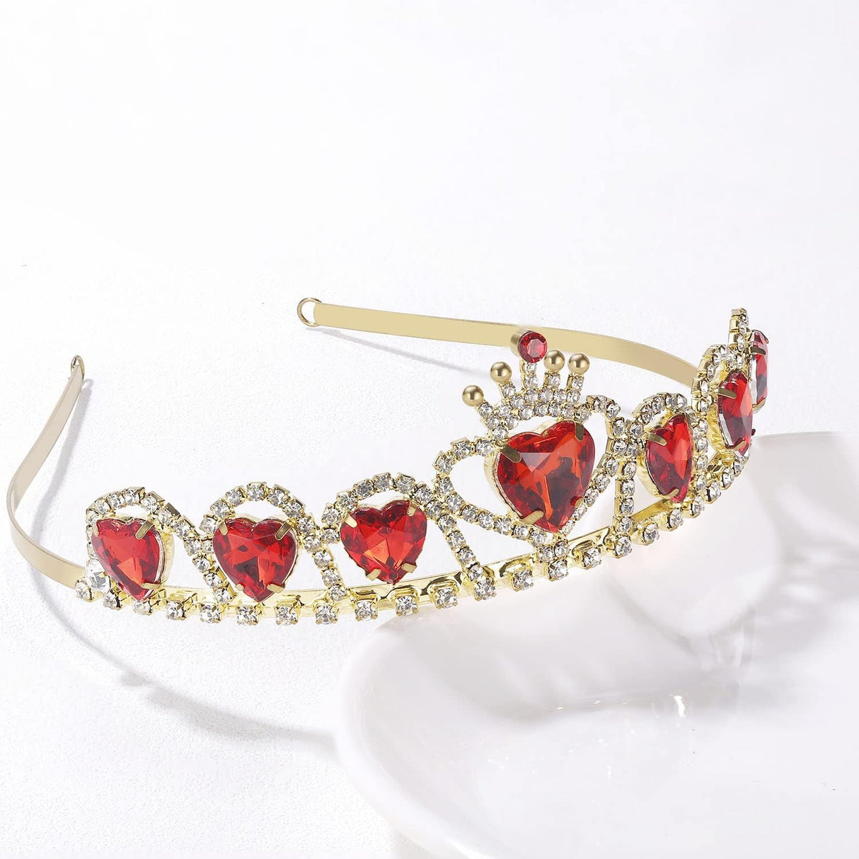 collar y Tiara de corazón rojo Descendientes 3