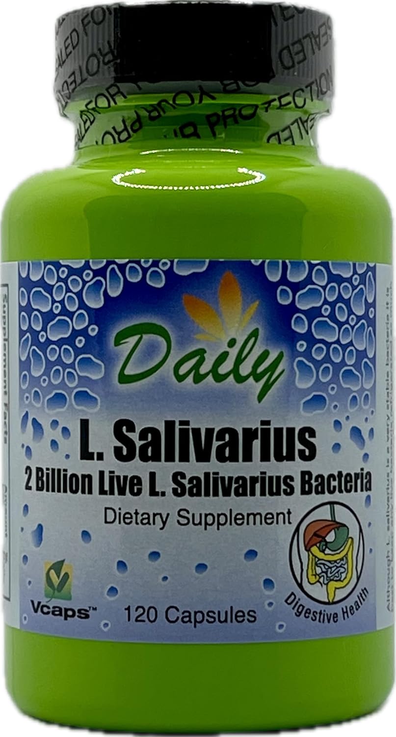 L-Salivarius Diarios Probiotico 120 Cápsulas Relevo