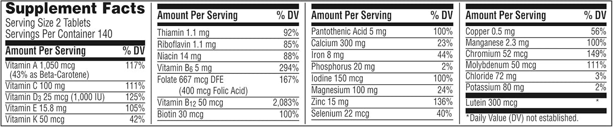 Multivitamínico para mujer 50 Plus con vitamina D3
