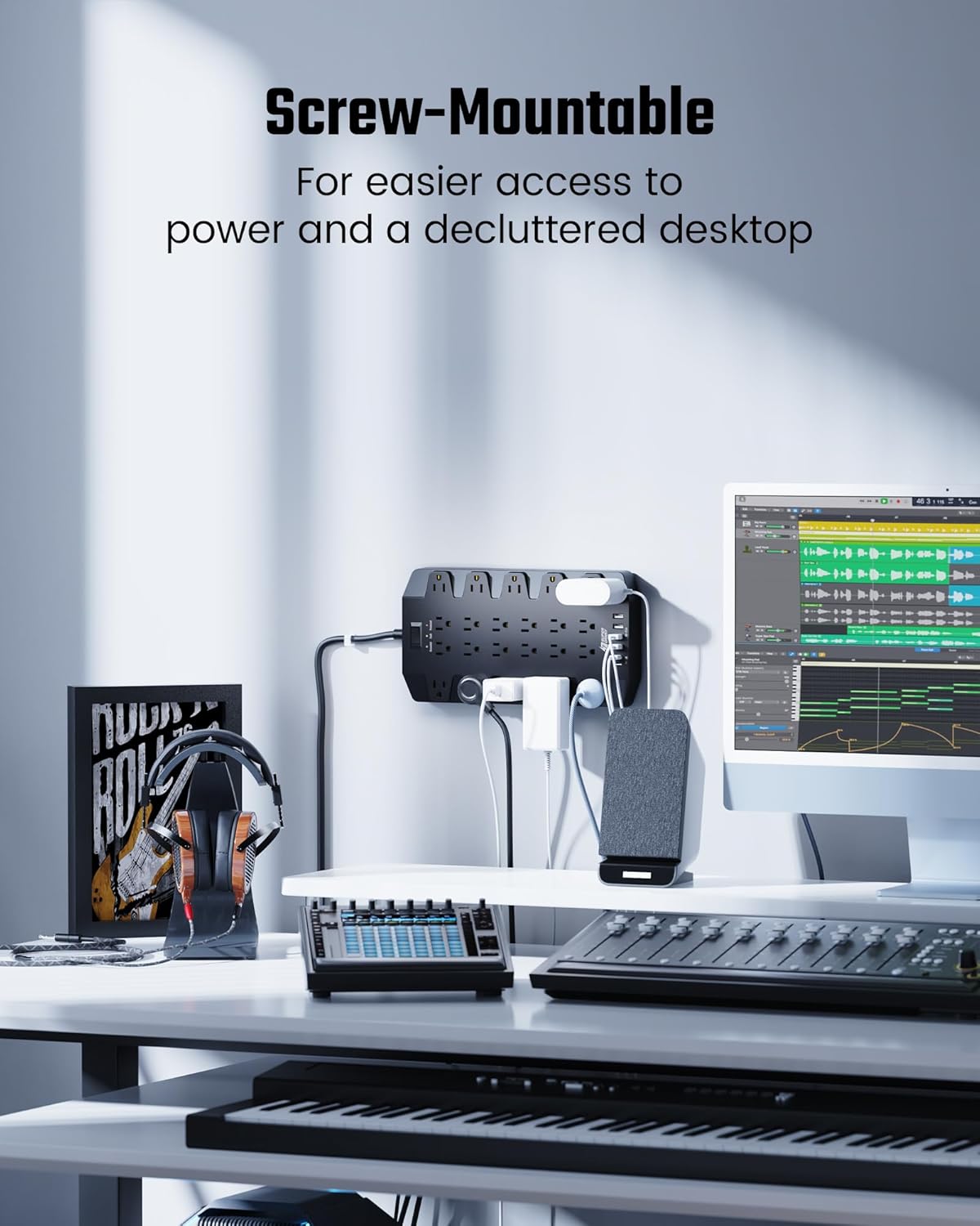 SUPERDANNY - Protector de sobretensiones con 22 tomacorrientes