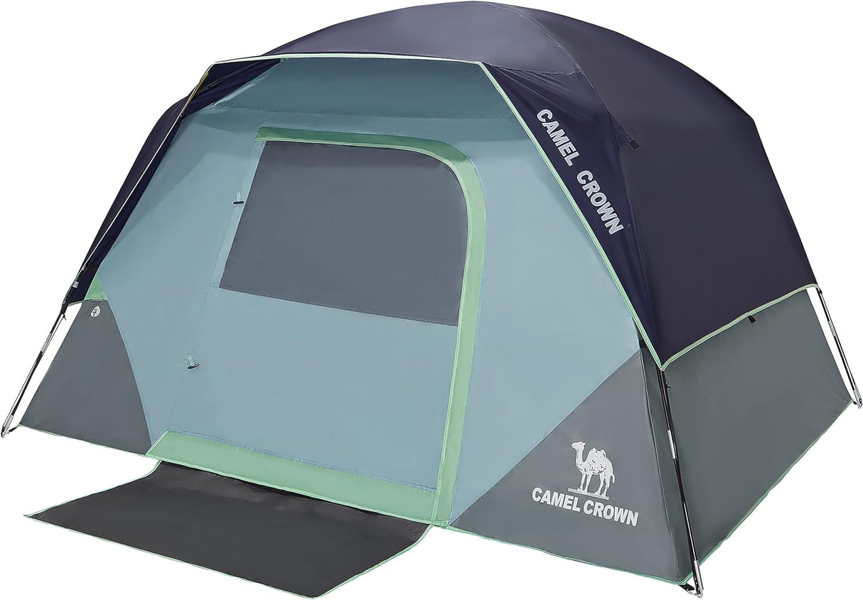Tienda CAMEL CROWN Tents 4/6/8 Pers. Impermeables Rápido Montaje