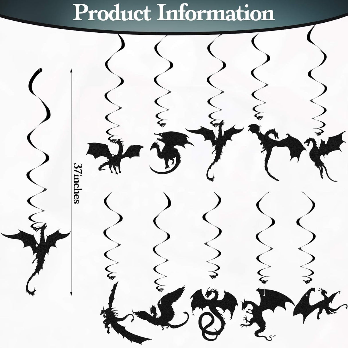 Decoración Fiesta Dragón Halloween - Set Decorativo Cumpleaños