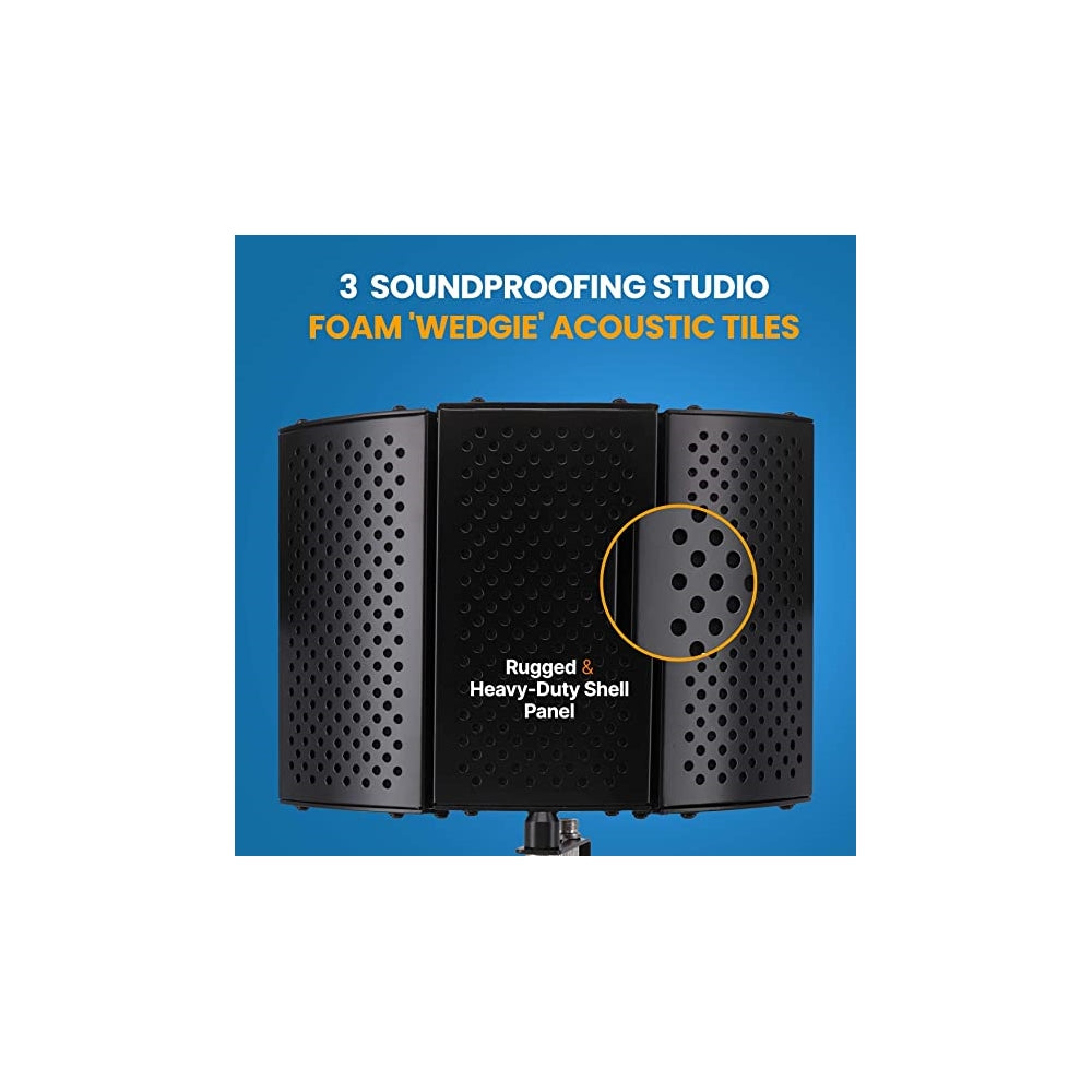 Espuma Acústica de micrófono PYLE-PRO PSMRS08