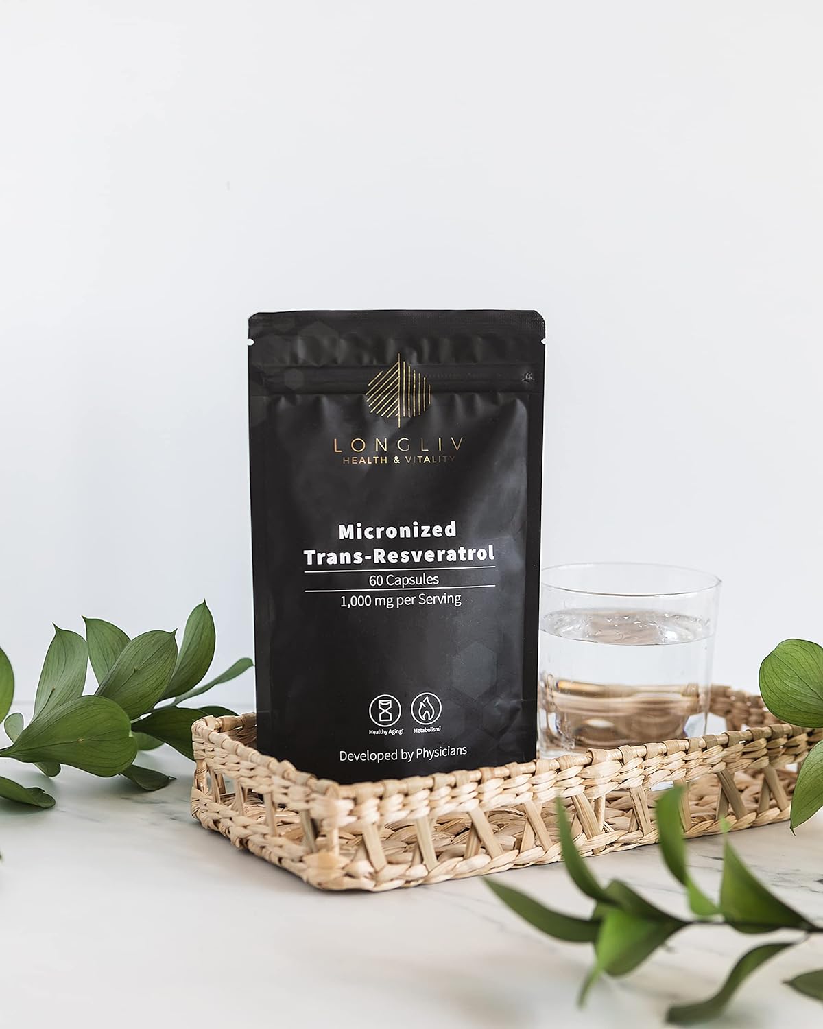 Suplemento de resveratrol Cápsulas avanzadas de resveratrol