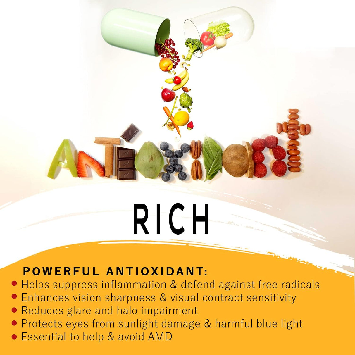 Suplementos Alimenticios Vitaminas Ojos Mejorada