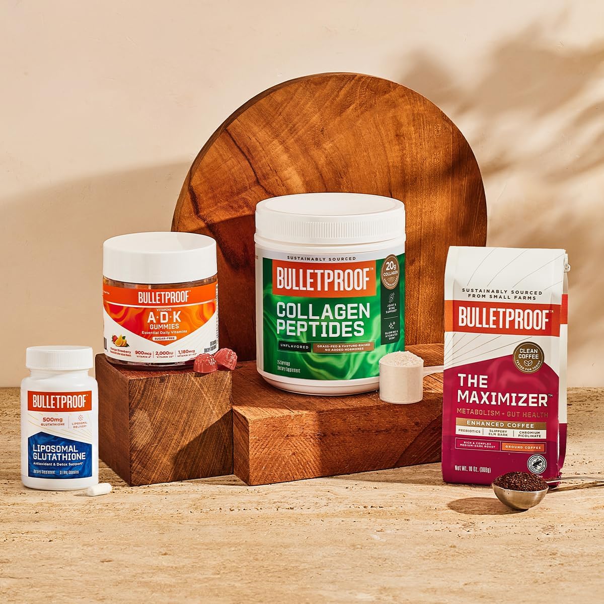 Suplemento de Vitaminas A-D-K Bulletproof, 30 Cápsulas