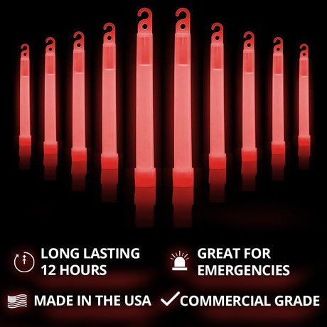 Cyalume SnapLight  Glow Sticks-6 pulgadas grado industrial