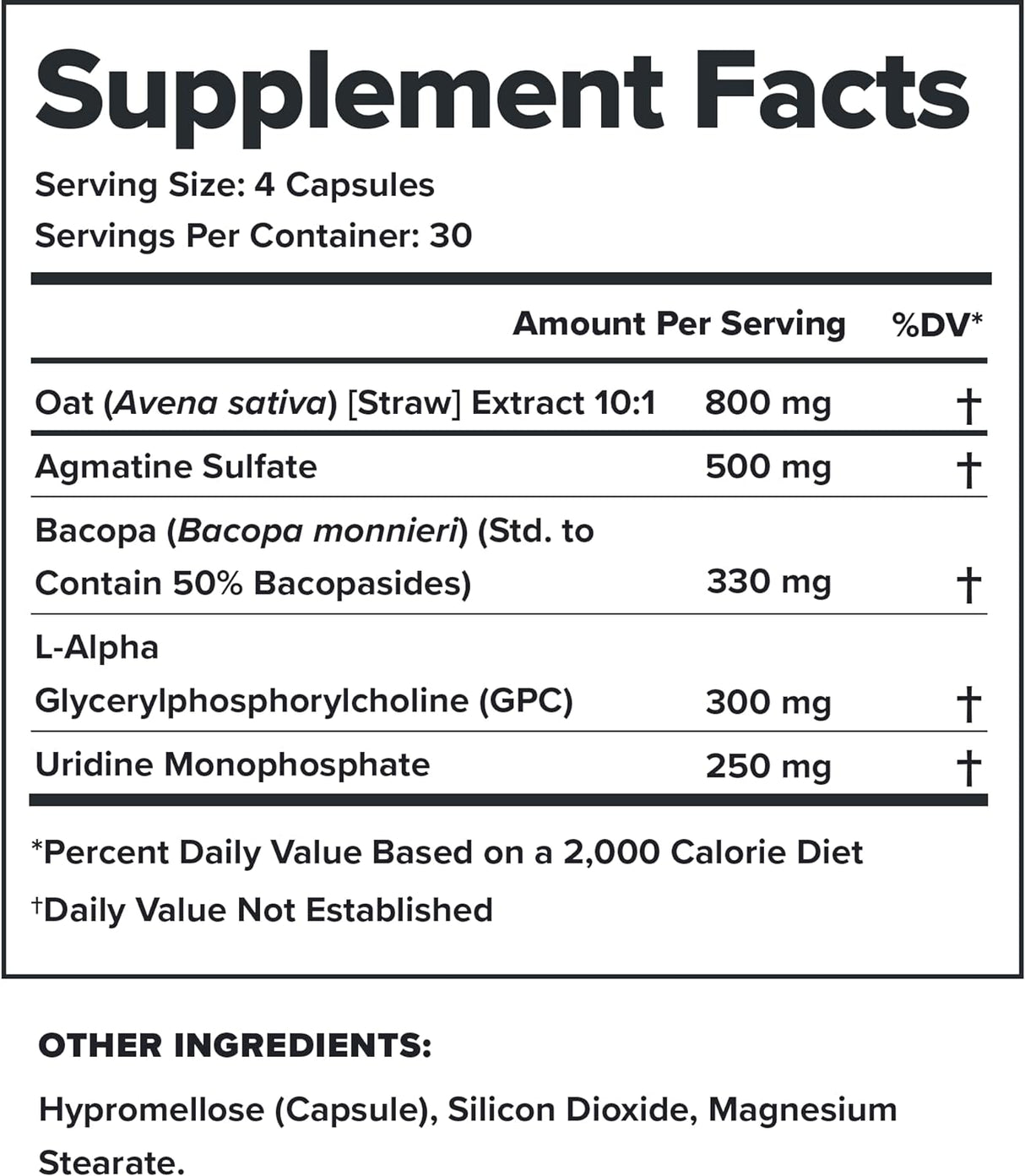 Suplemento natural para memoria y enfoque, Ascend Nootropic