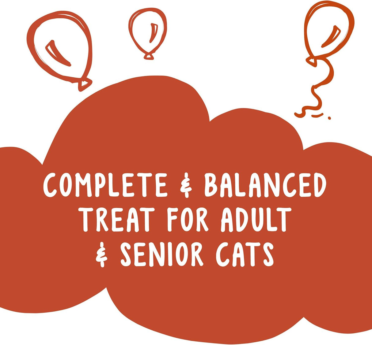 Golosinas para gatos mezcla de fiesta original crujiente