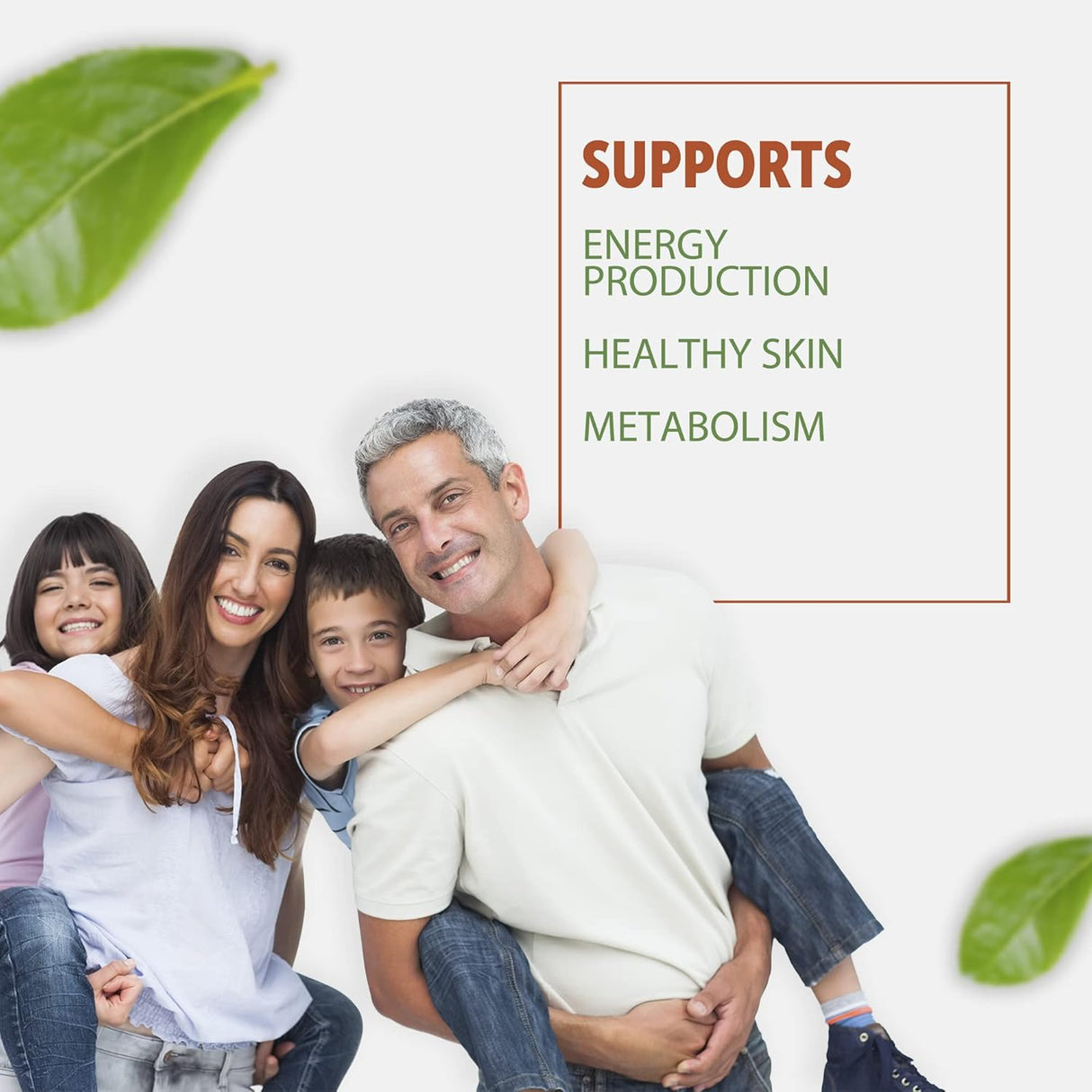 Suplementos Alimenticios Vitamina B2 400 mg 180 cápsulas