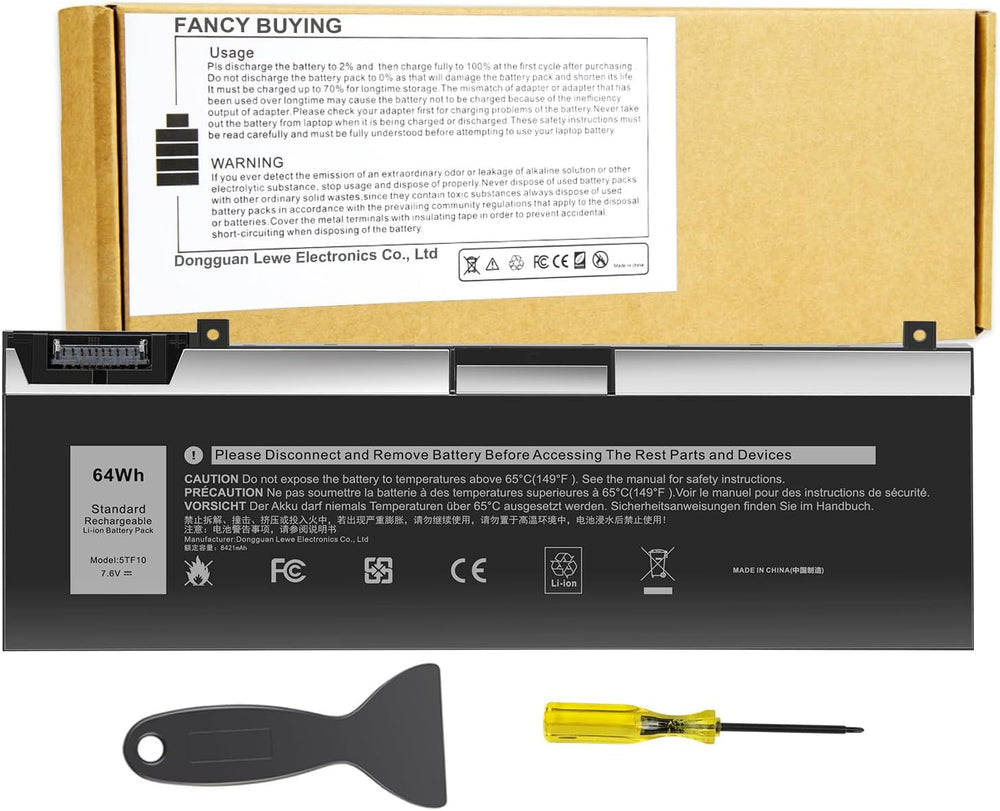 Batería 5TF10 GHXKY para Laptop Precision 7730 7740 P34E