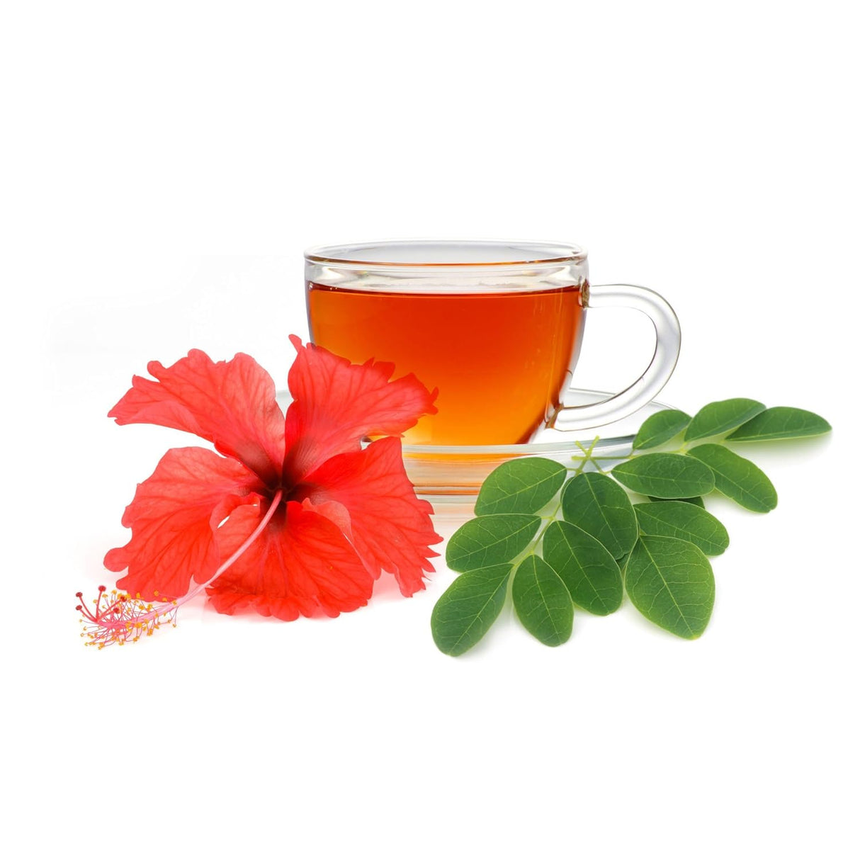 Polvo de Hibisco Orgánico Certificado USDA para Salud y Piel