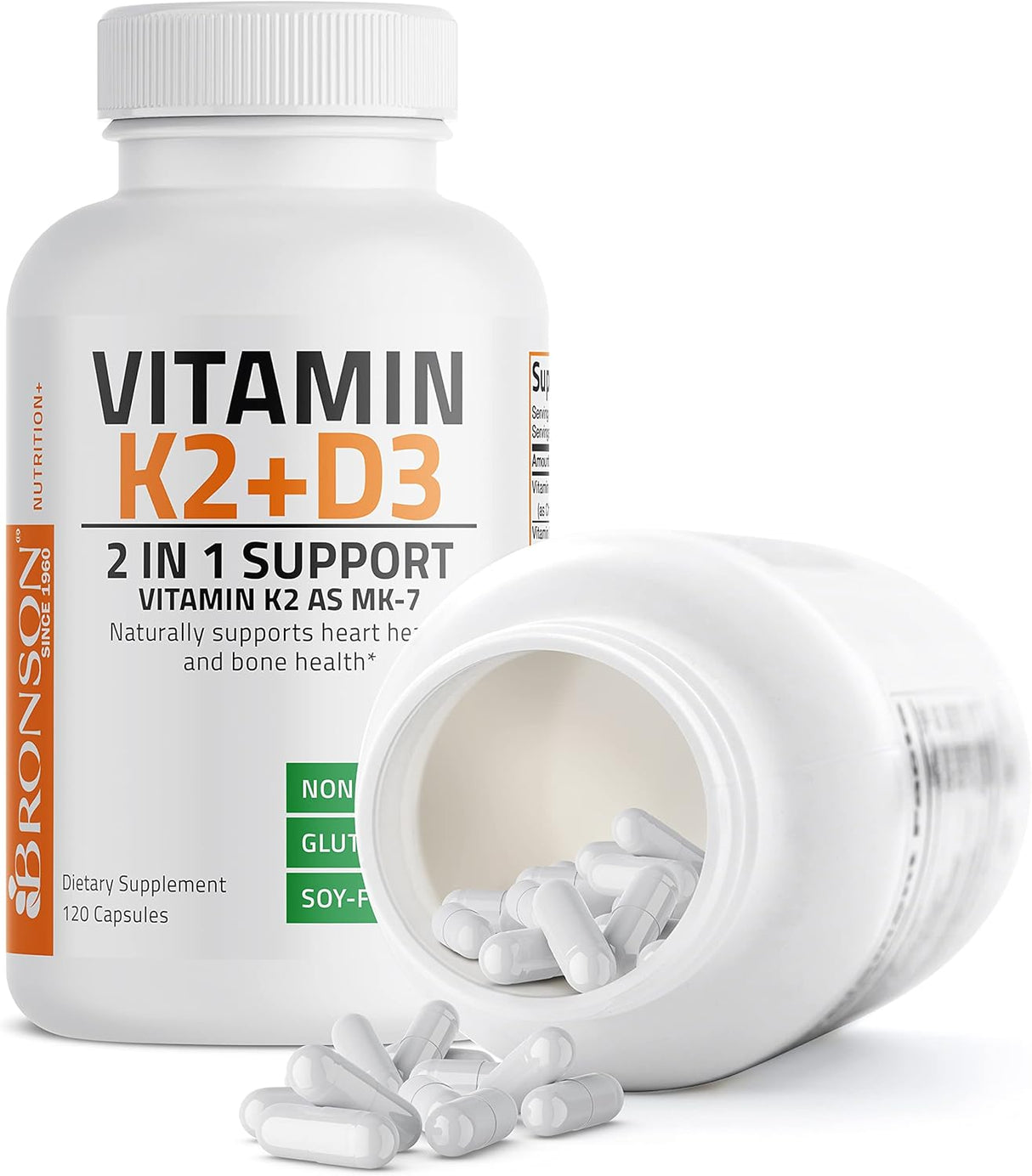 Suplementos Alimenticios Vitamina K2 + D3