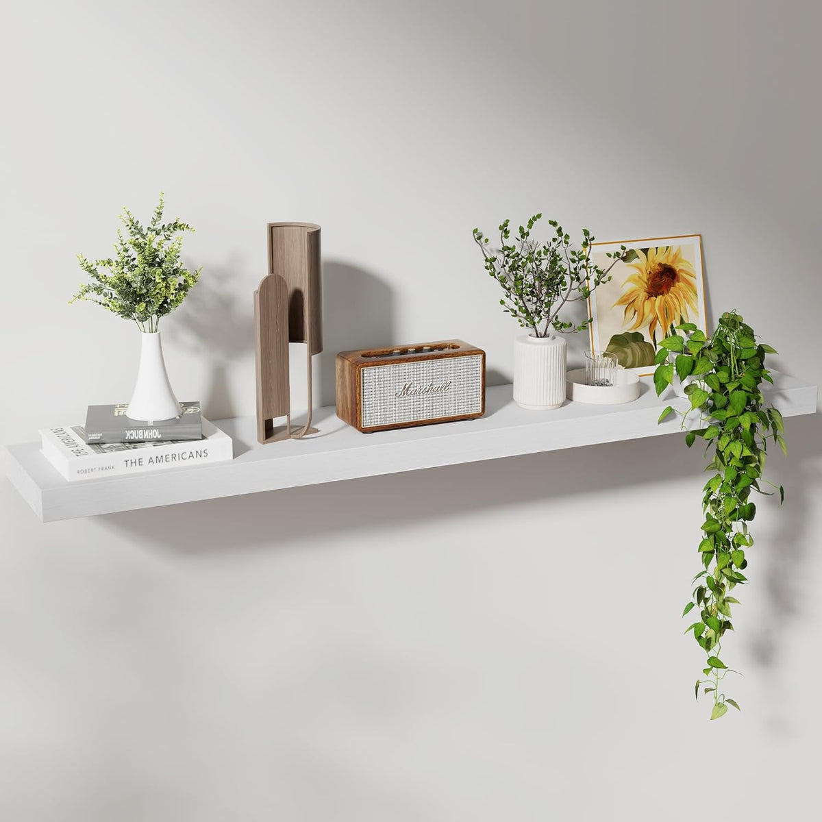 Estanterías Flotantes Axeman, 8 Profundidad, Soporte Invisible