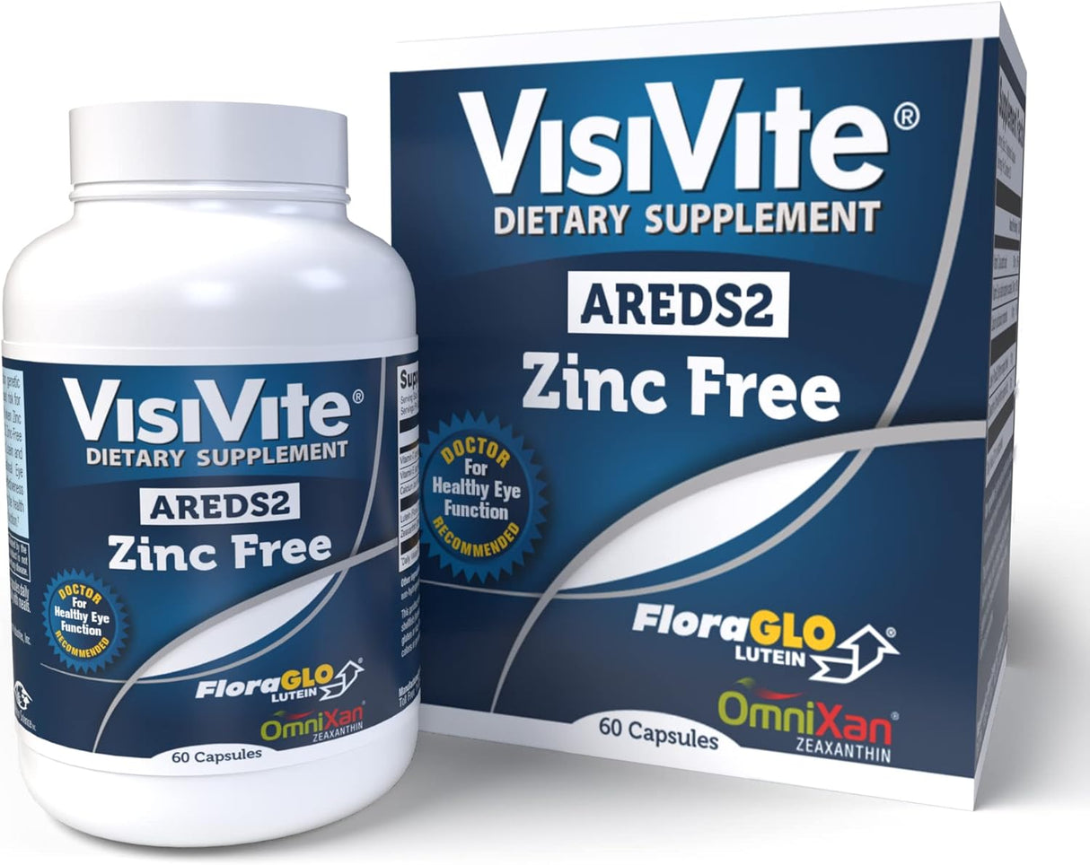 Suplementos Alimenticios vitaminas para los ojos sin zinc