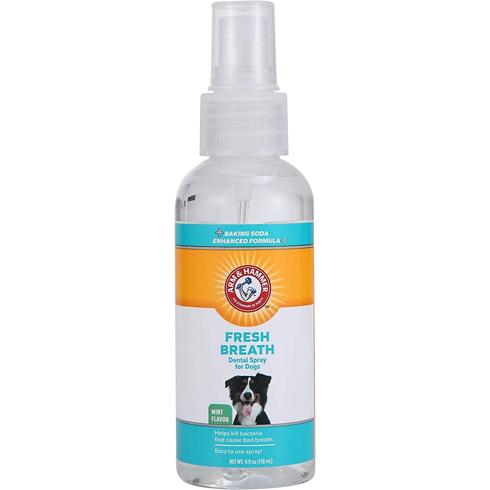 Spray dental de aliento fresco para perros