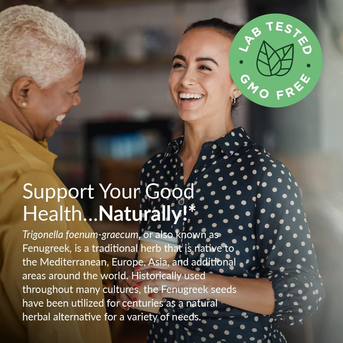 Fenogreco Extra Strength 2400 mg, 150 cápsulas vegetarianas sin OMG