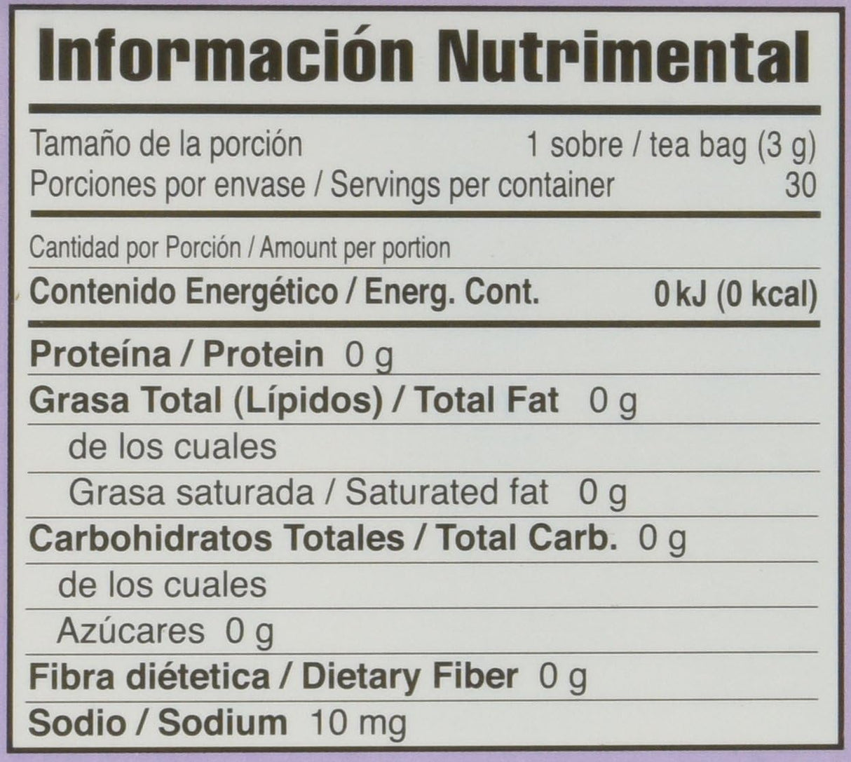 Suplementos té de alcachofivida con 30 bolsitas de té