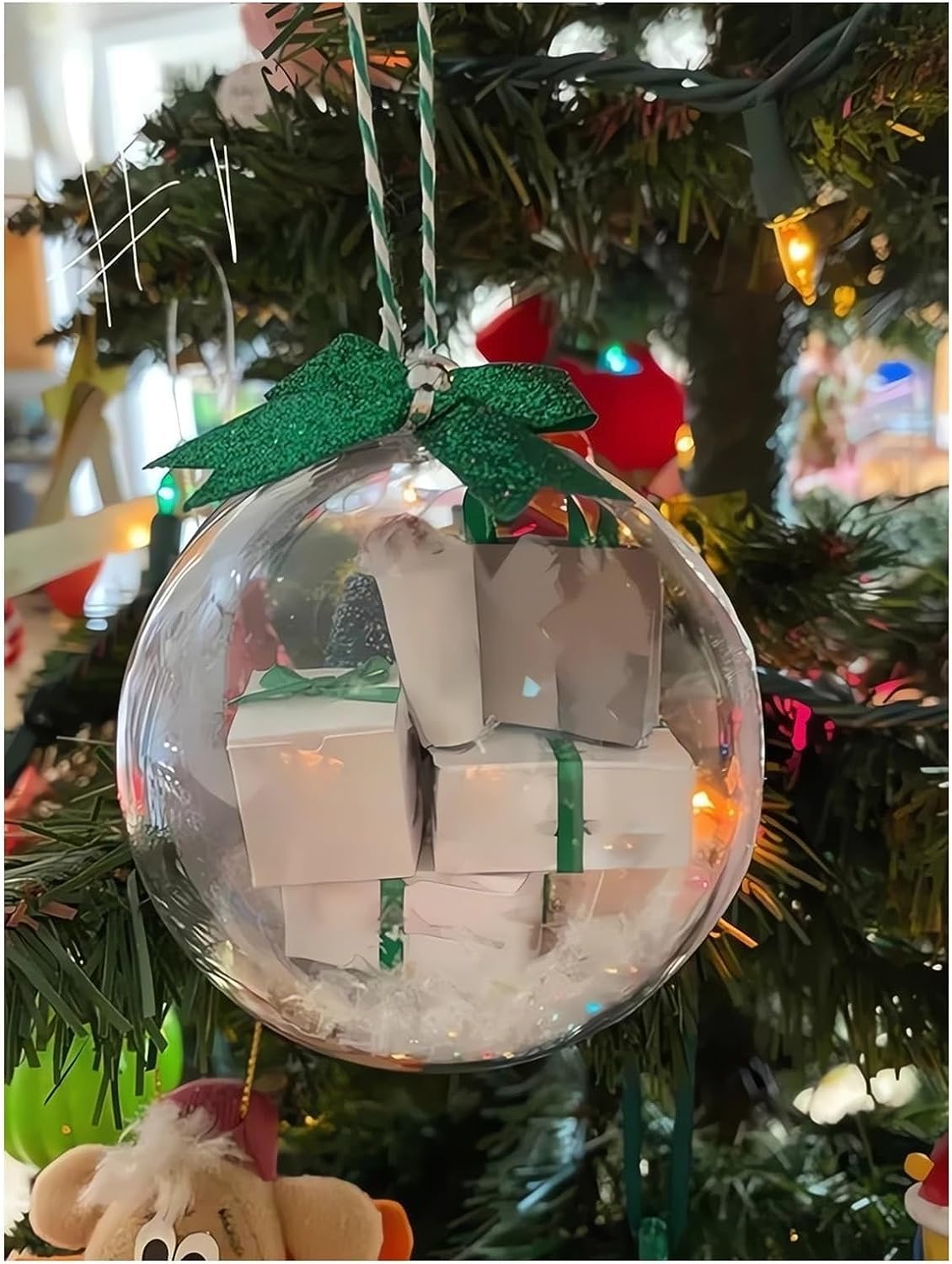 Adorno Divertido Mini - Paquete de Navidad 2023, Decoración 2024