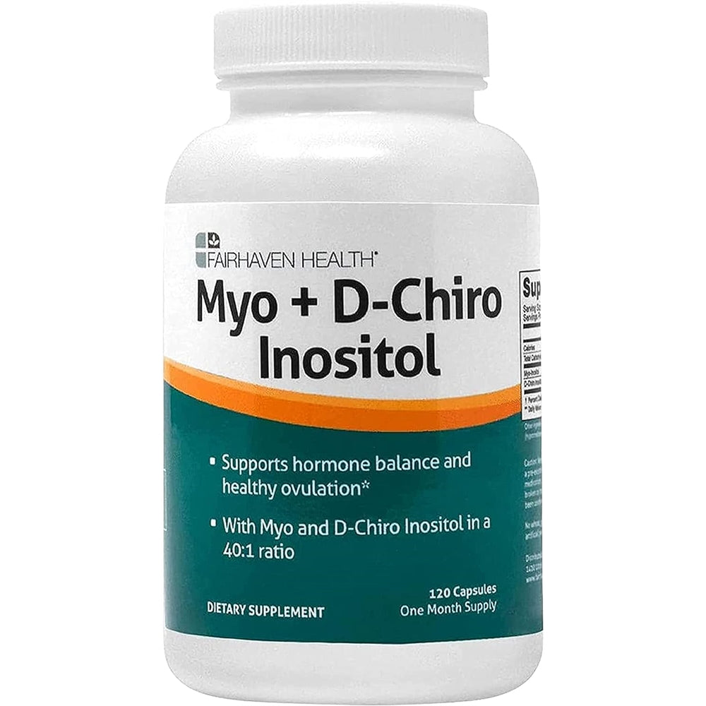 Suplemento mio-inositol y D-chiro inositol de fertilidad