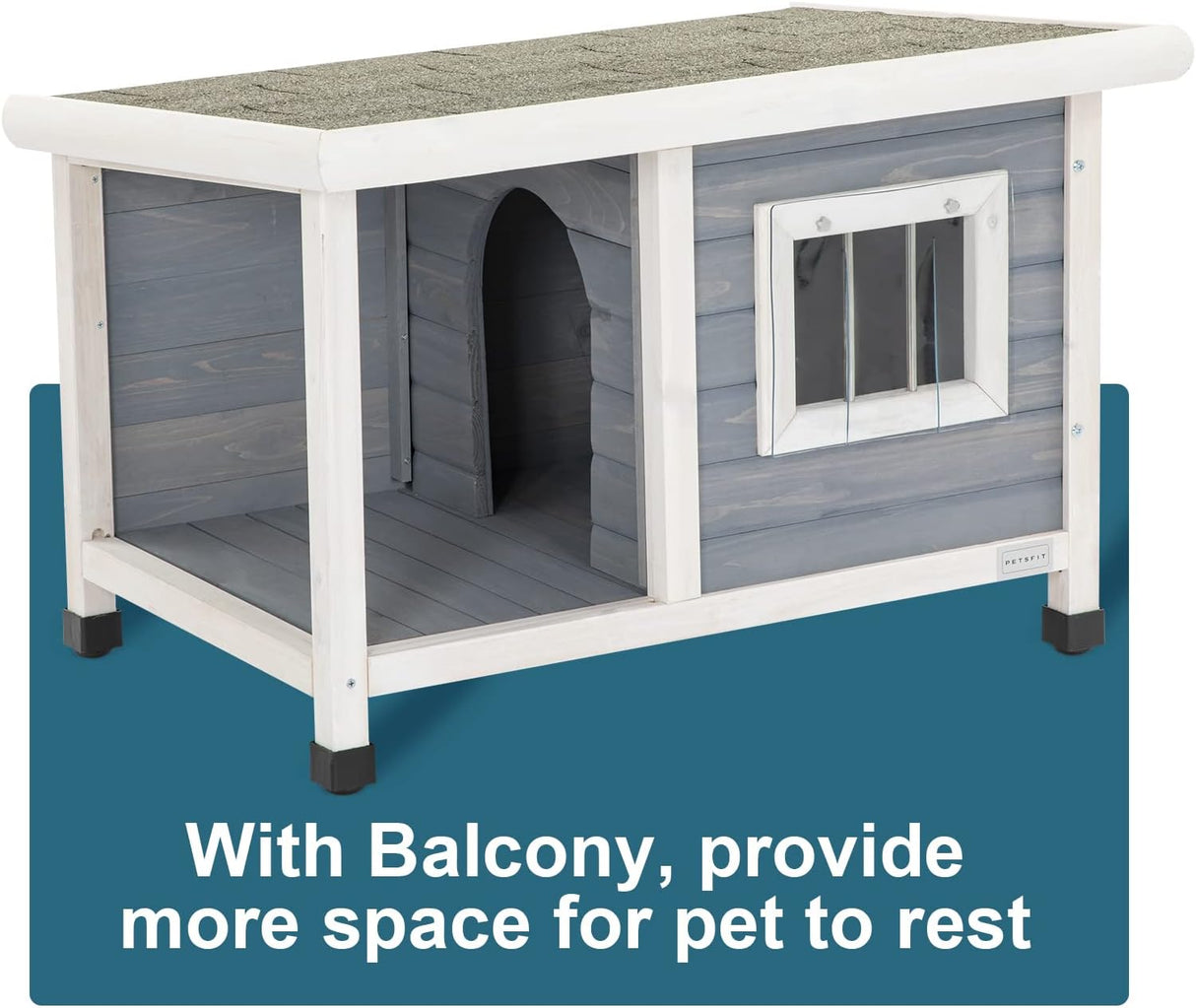Casa pequeña para perros al aire libre resistente Petsfit
