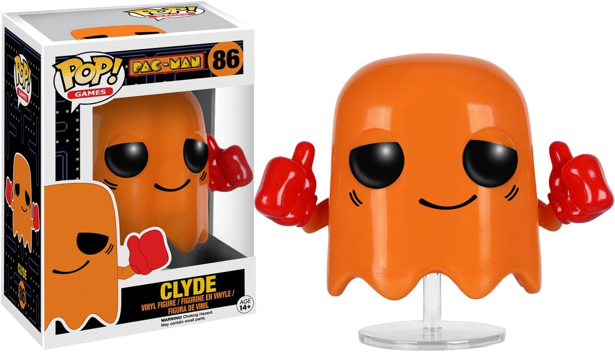 Figurita Pac-Man Clyde, Funko POP Games, coleccionable, 2023