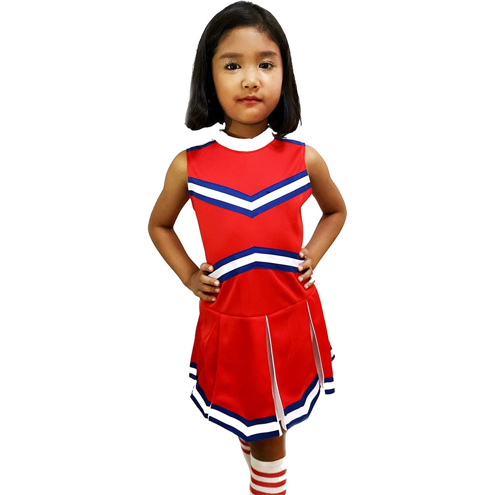 Disfraces de animadora para niñas rojo talla S