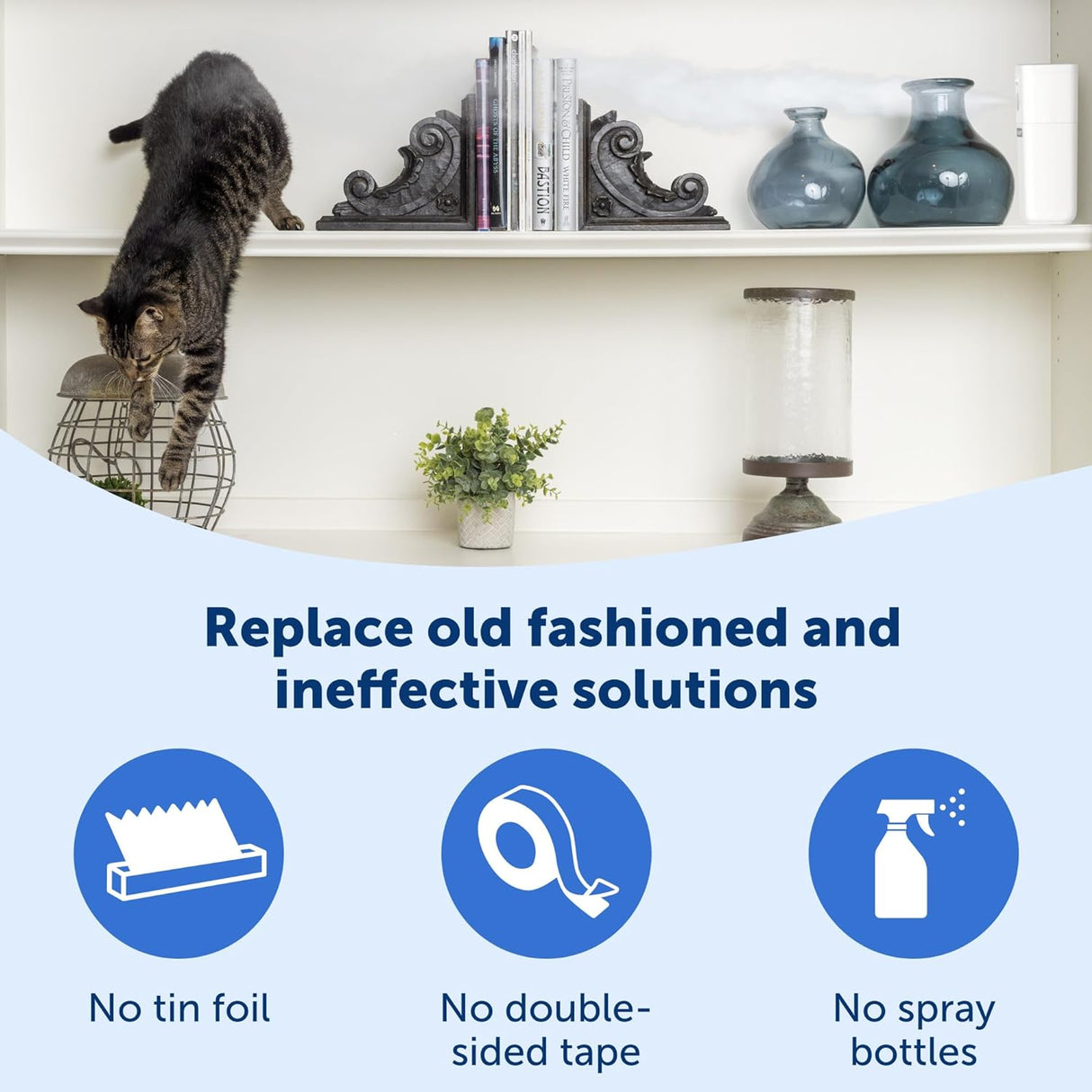 Disuasivo automático para mascotas spray disuasorio