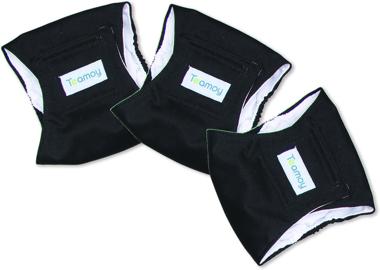 Teamoy - Pañales reutilizables para perros, lavables, para cachorros