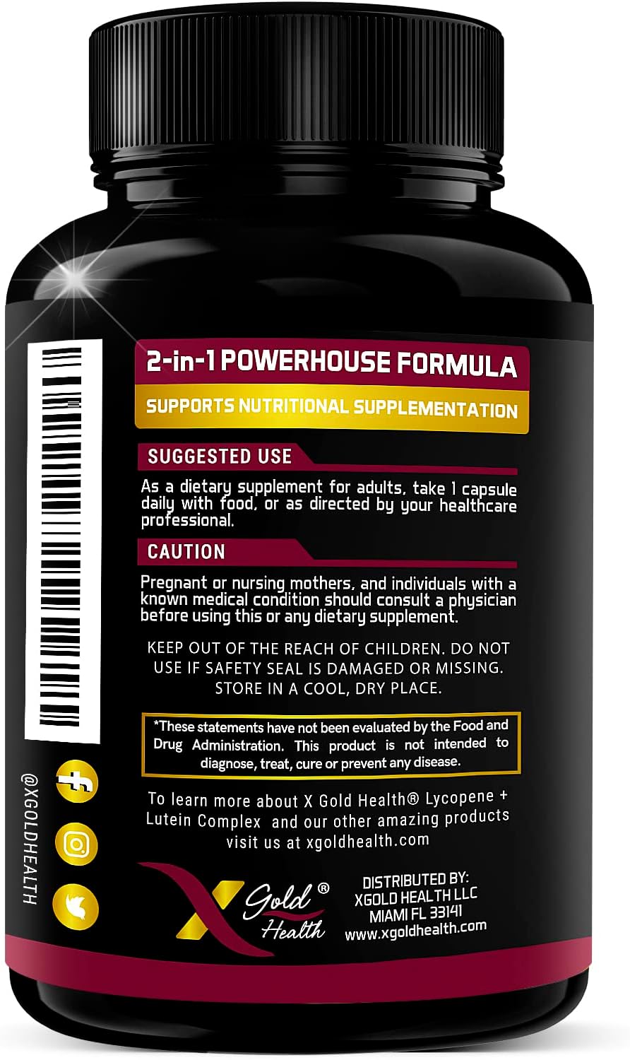 Suplemento Carlyle Licopeno 20 mg 120 cápsulas blandas