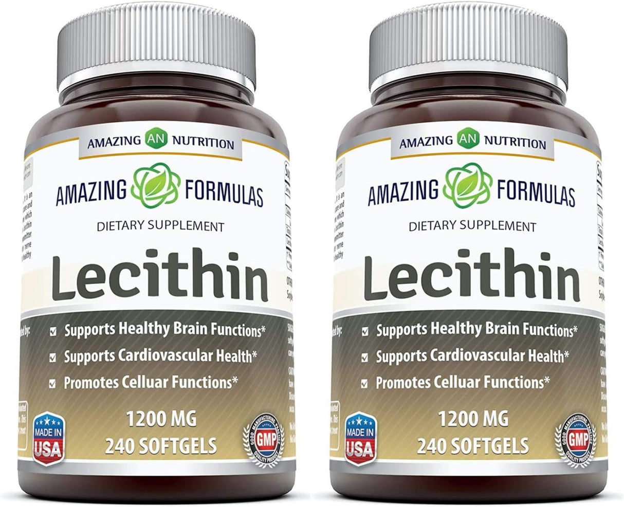 Suplemento dietético de lecitina de alta potencia (sin OMG)