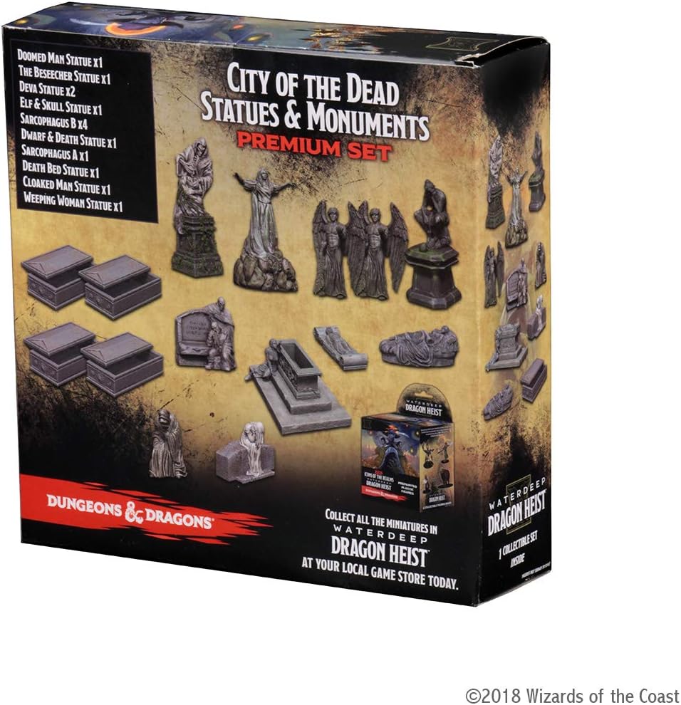 Miniaturas WizKids D&D: Waterdeep Dragon Heist Booster Brick (8)