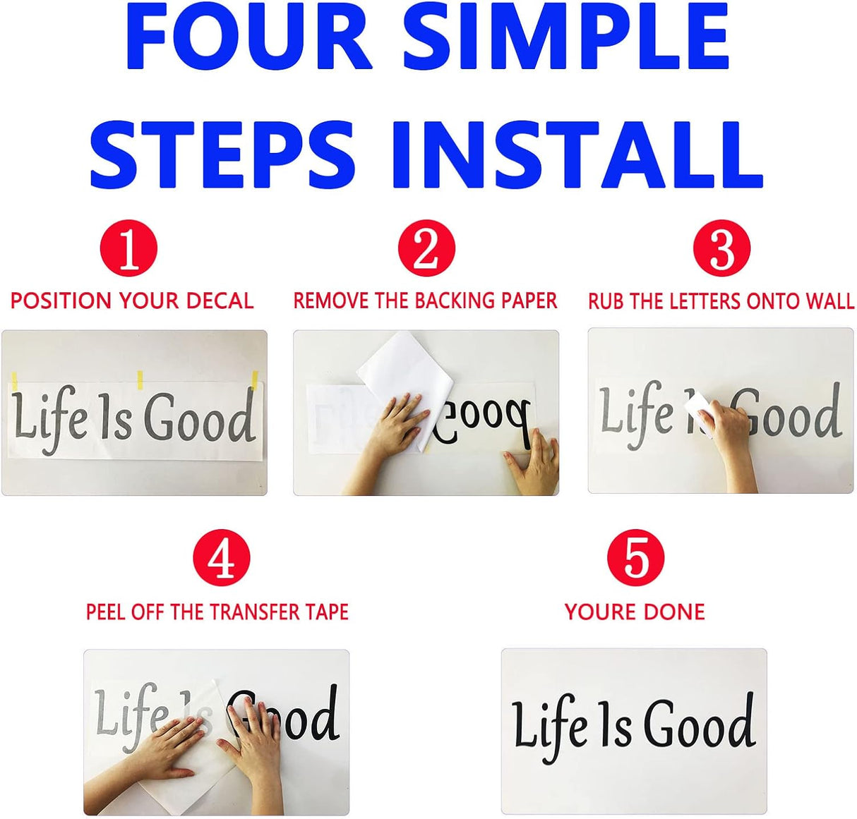 Pegatinas de Pared, Equipo, Motivacional, 18x15, Vinilo