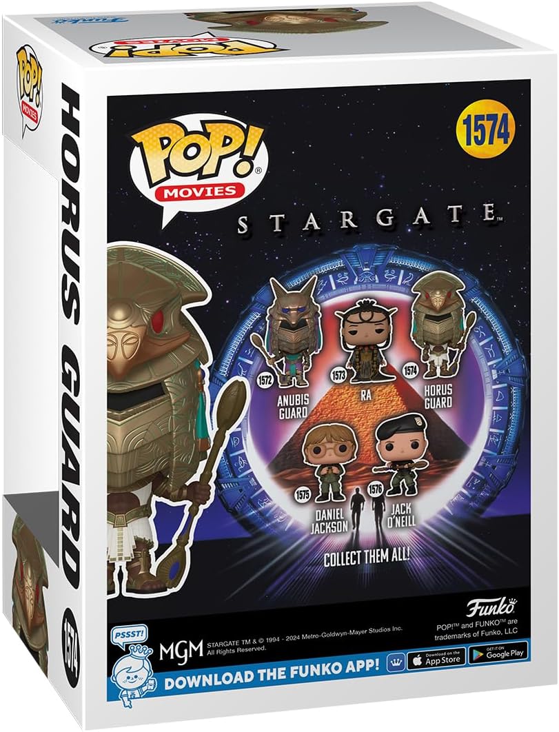 Funko Pop! Movies: Guardián Horus - Stargate, Edición Limitada