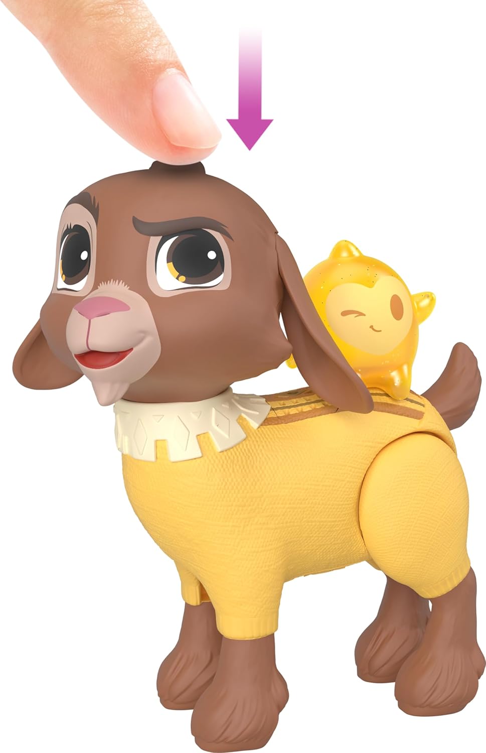 Muñeca Disney Wish Mattel, Valentino parlante, 10+ sonidos, flexible