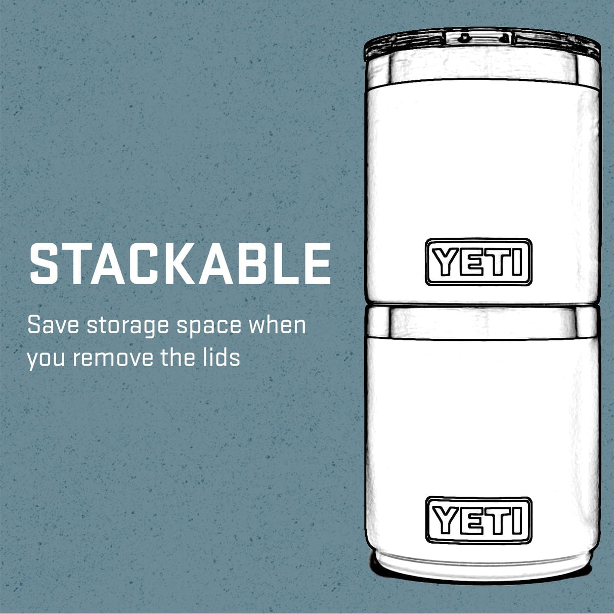 Vaso YETI Rambler 10 oz, Acero Inoxidable, Aislado al Vacío 2.0