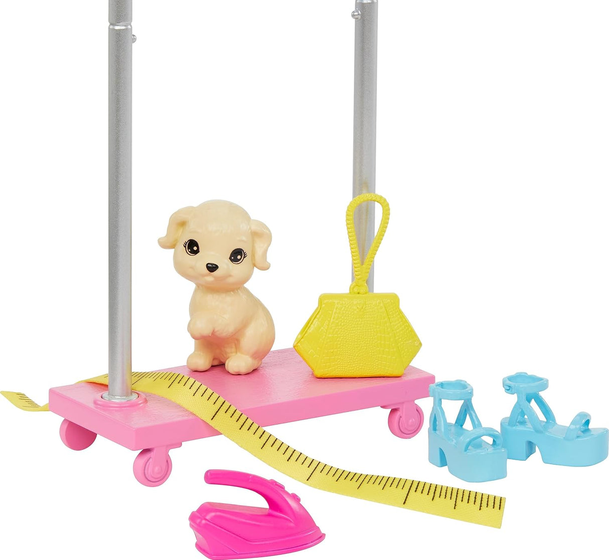 Barbie Estilista con accesorios y perrito, Brooklyn, modelo