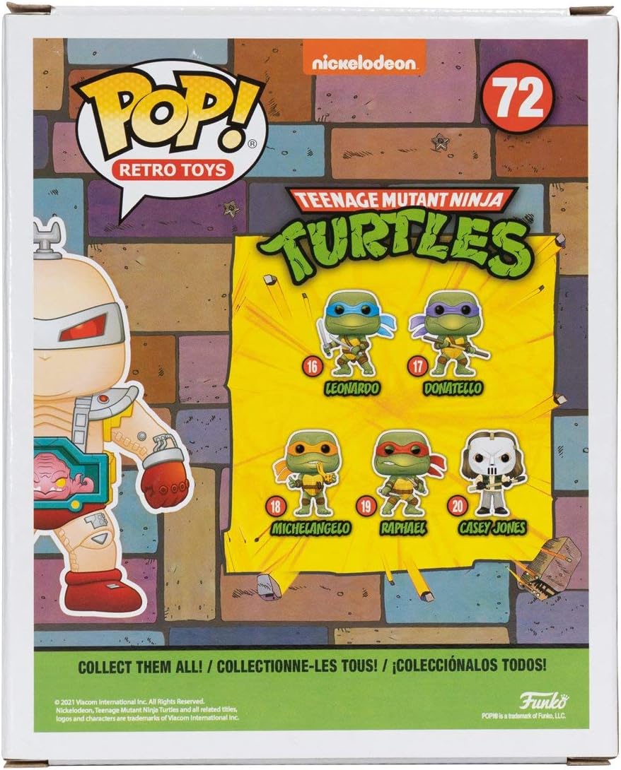 Figura Pop! Vinyl Krang 6 - Tortugas Ninja - Funko