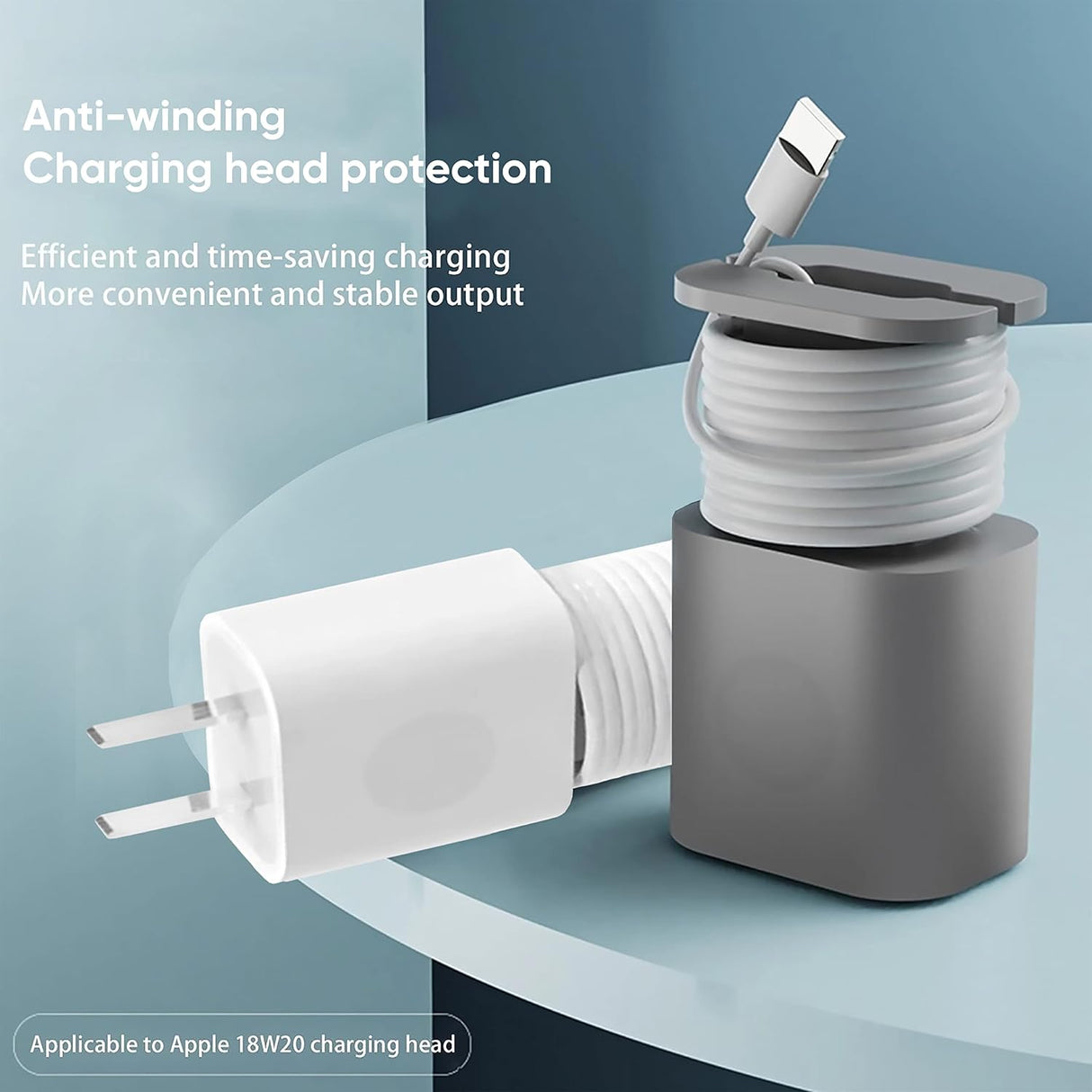 Cargadores Paquete de 2 protectores de cargador de silicona