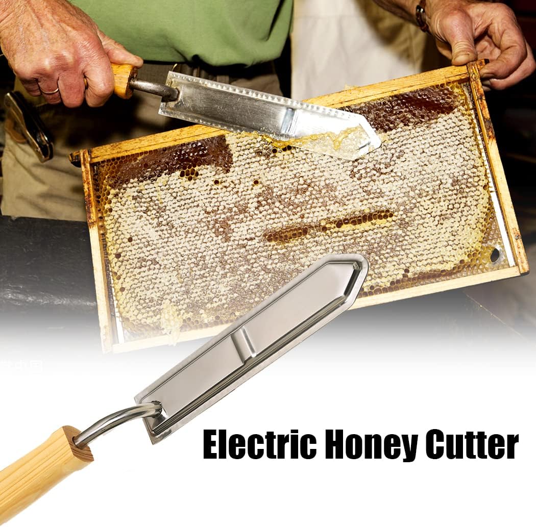 Cuchillo desoperculado eléctrico de acero inoxidable - Beekeeping