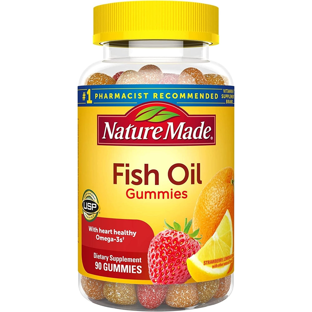 Suplemento Gomitas de aceite de pescado con Omega 3s 90 und