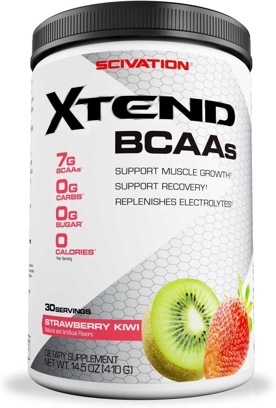 BCAA en Polvo, Aminoácidos de Cadena Ramificada, Kiwi Fresa