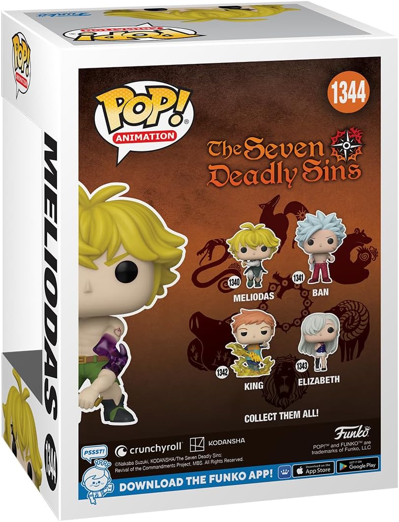Figura Vinilo Meliodas (Demon Mode) PX - The Seven Deadly Sins