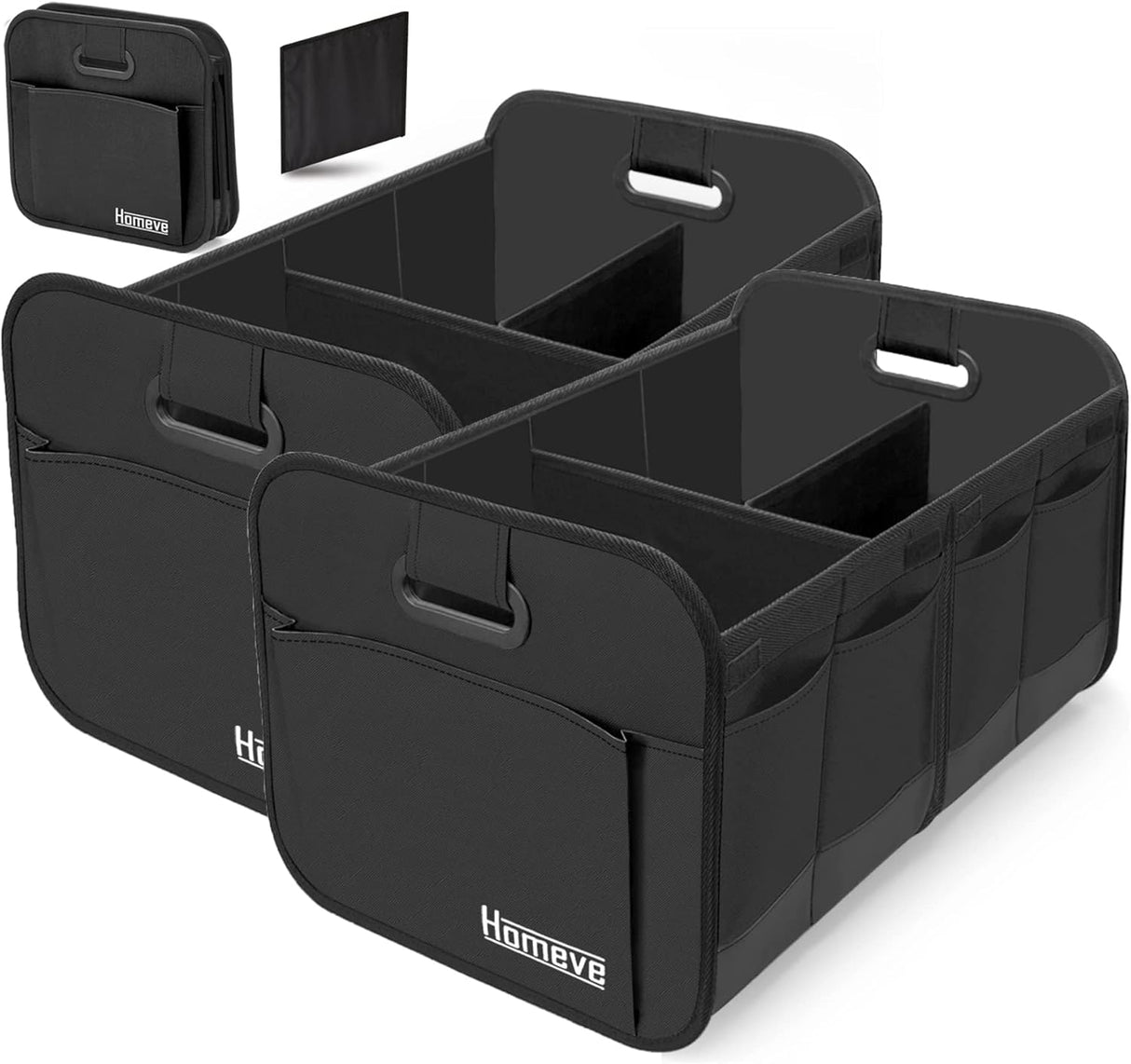 Organizador de Maletero Homeve 2 Piezas, Plegable y Impermeable